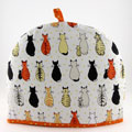 Tea Cosy Cats in Waiting